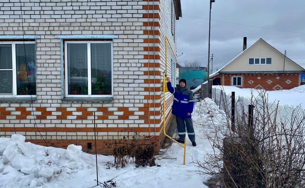 В Заволжье продолжается подключение домов к газовой сети