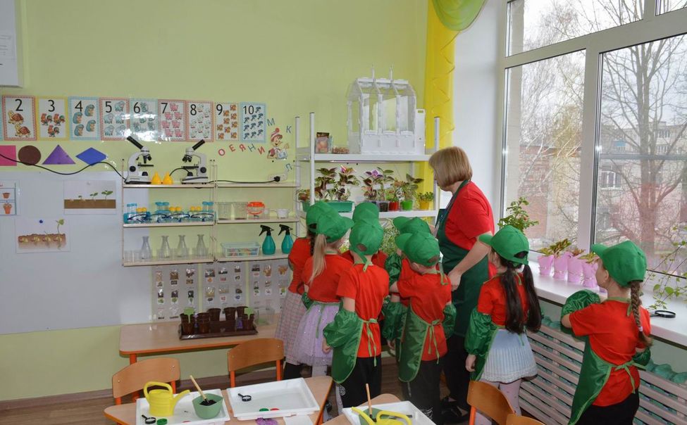 В Вурнарском детском саду открылась агролаборатория