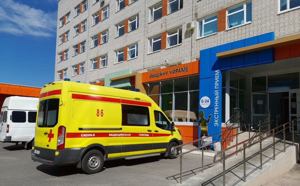 В Чебоксарах с начала года 56 детей попали в больницу после ДТП