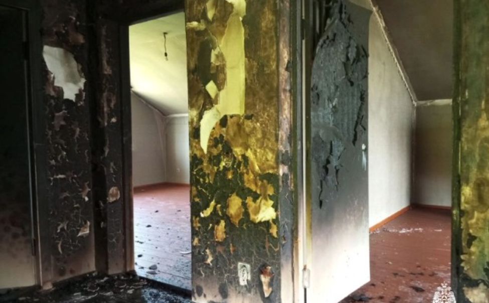 В Шумерлинском округе при пожаре в частном доме погиб подросток