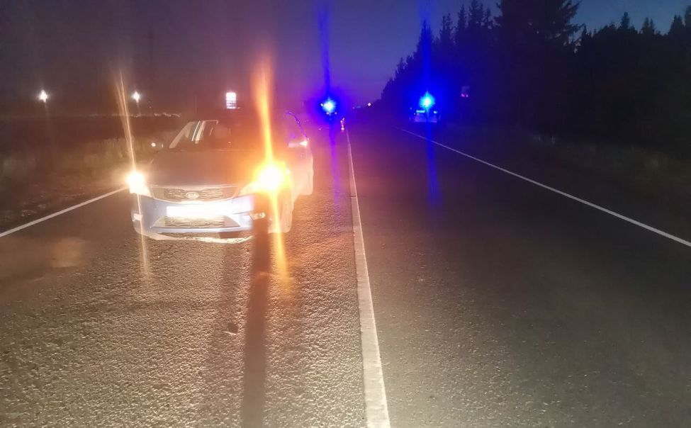 В Красноармейском молодой водитель задавил лежавшего на дороге мужчину