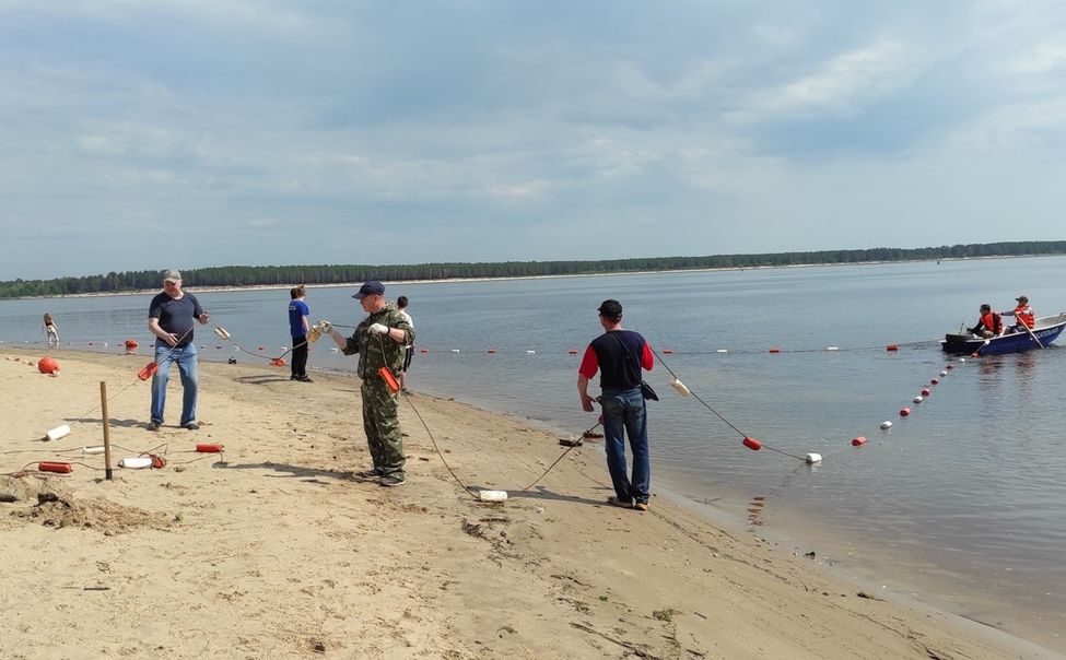 Новочебоксарский городской пляж подготовили к сезону по всем правилам