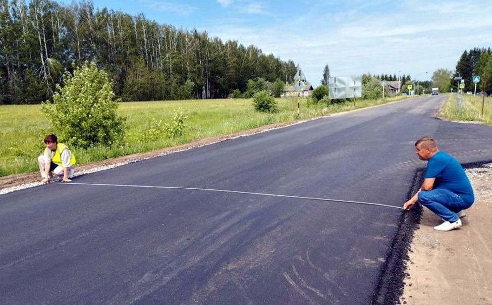 В Моргаушском округе завершился ремонт первого участка автодороги «Тойгильдино-Паймурзино»