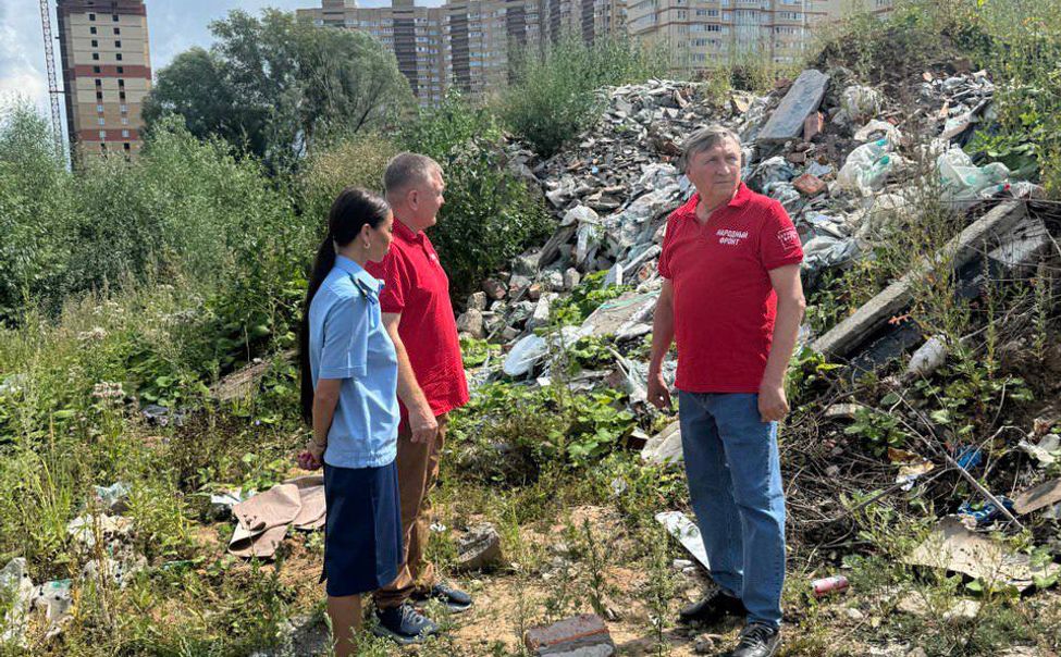 В Чебоксарах прокуратура занялась несанкционированной свалкой в несколько тысяч квадратных метров