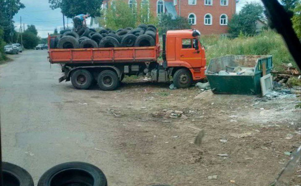 В Чебоксарах сдано на утилизацию 60 тонн старых покрышек