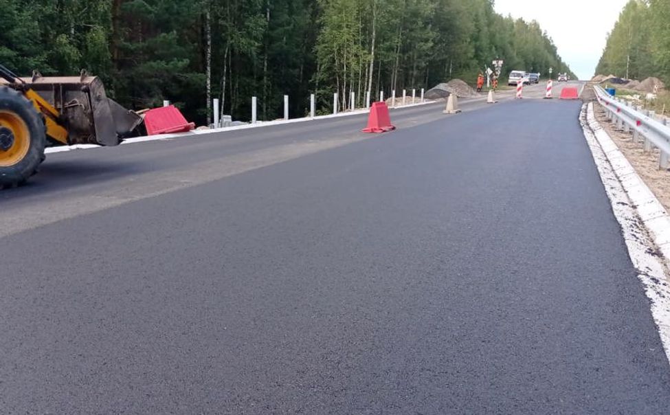 Ремонт моста через р. Киря на автомобильной дороге «Аниш» подходит к концу