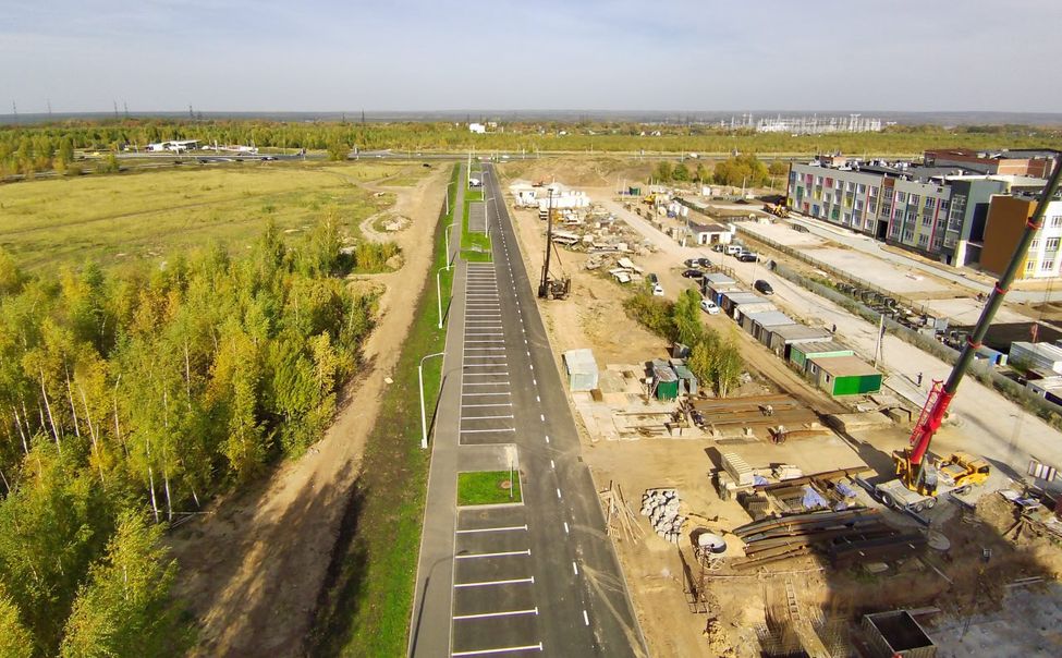 В Новочебоксарске завершили строительство 3 дорог в новом микрорайоне