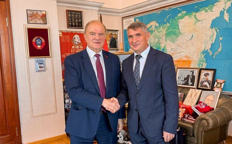Олег Николаев пригласил в Чувашию Геннадия Зюганова