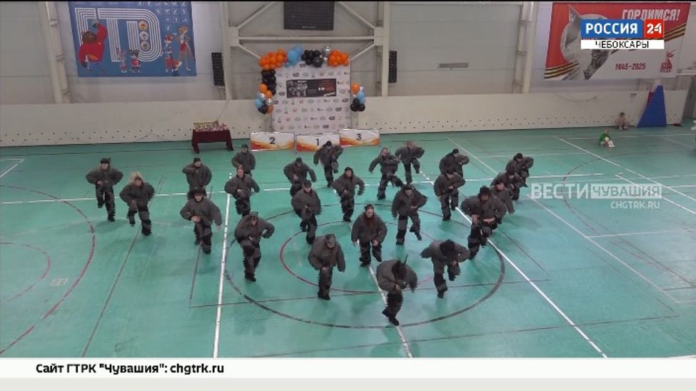 Чирлидеры разыграли награды Кубка Чувашии