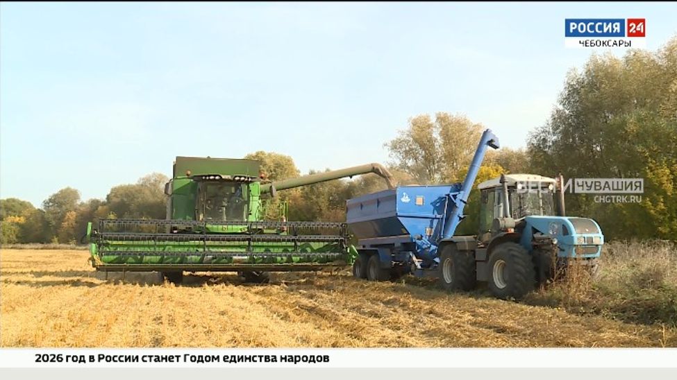 В Чувашии довольны рекордными урожаями