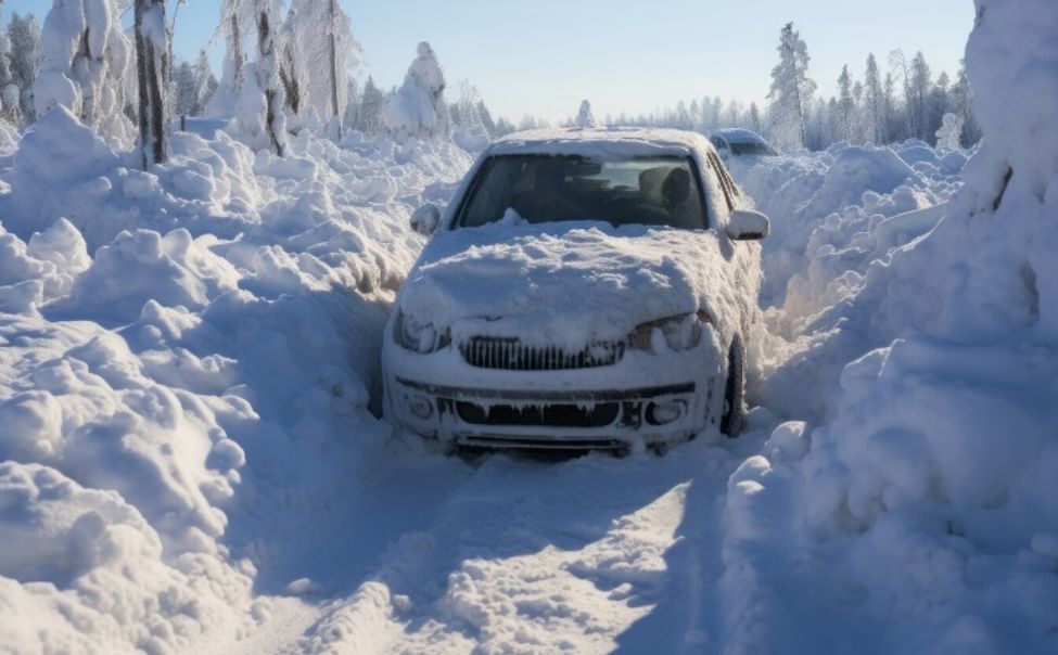 В Чувашии из-за снежных заносов перекрыта часть федеральных трасс 