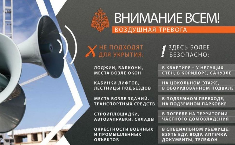 Чебоксарцам дали рекомендации в условиях ракетной опасности