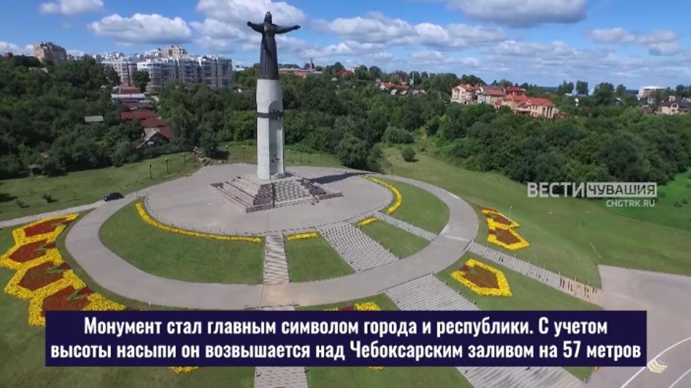 Чебоксары-555. Было - стало. Монумент Матери Чебоксары-555. Было - стало. Монумент Матери